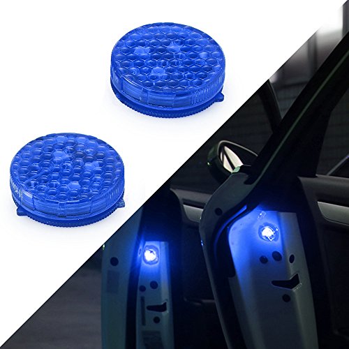 Powstro Car Door Warning Light, Car Alarm LED Light, Simulate Imitation Security System Warning Theft Flash Blinking Lamp - Thumbnail 7