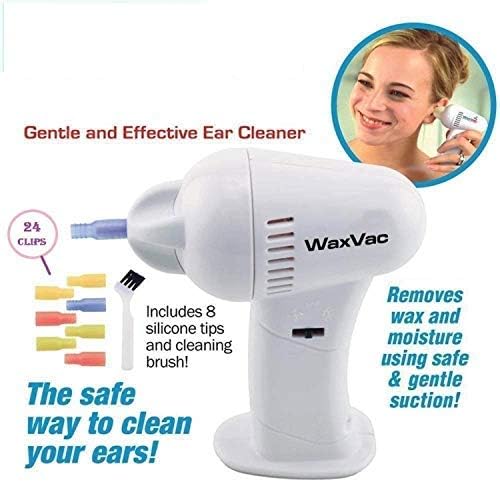 •My shope Ear Wax Vac Remover Cleaner Vacuum Removal kit safe Gentle Hygienic/Ear Wax Vac Remover Cleaner Vacuum Removal kit