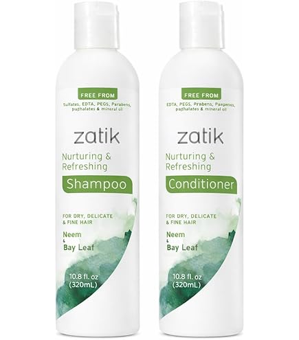 Amazon.com : Zatik Naturals - Calming Shampoo + Conditioner Set