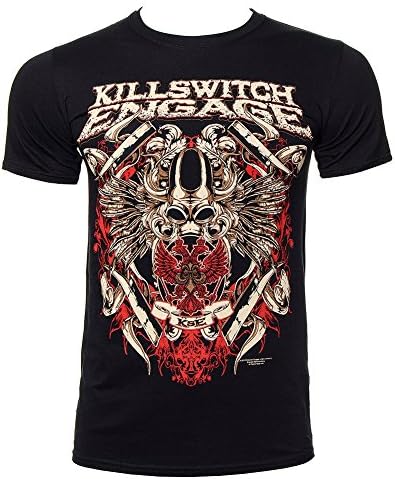 Killswitch Engage Unisex-adult's Bio War T Shirt - Medium, Black