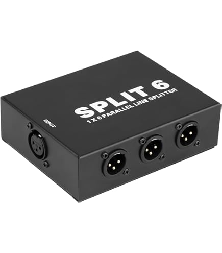 whirlwind SPLIT 6 1x6 パラレルラインスプリッター Whirlwind SPLIT 6 Line Level Parallel Splitter | Sweetwater