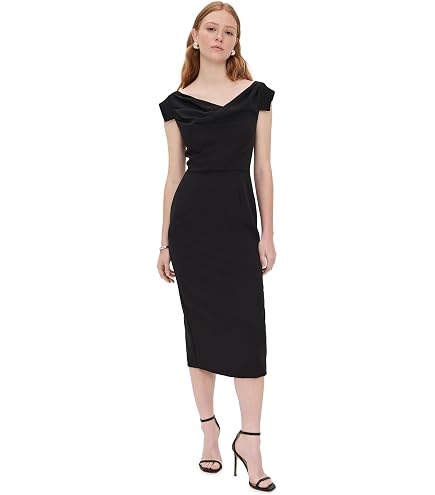 Black Halo Women's Jackie O Belted Dress, Black, 0 : Clothing, Shoes & Jewelry