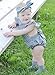 MA&BABY Baby Girls Kid Lace Romper Backless Sunsuit Ruffle Sleeve Dress (0-3 Months, Polka Dot)