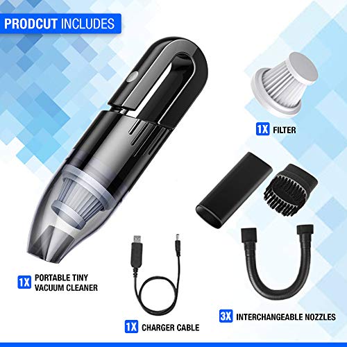 Rovan Ad Cordless Handheld Vacuum Cleaner 2000mAh Battery Powered