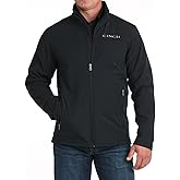 Cinch Men's Ripstop Black Jacket