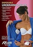 Kleinert’s Exclusively For Women - Petite, Contoured Shape, Disposable Underarm Pads (24 Pads) Style #W-4903PCS (Measures: 3 3/4