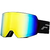 FMY Ski Goggles for Men Women & Youth - Anti Fog UV400 Protection Snowboard Snow Skiing Goggles for Adult