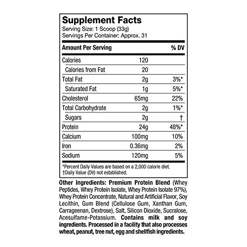 MuscleTech NitroTech Whey Gold Vanilla - Image 4