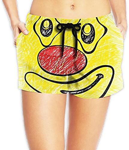 Clown 2017 Hot Womans Quick-drying Board Shorts Breathable