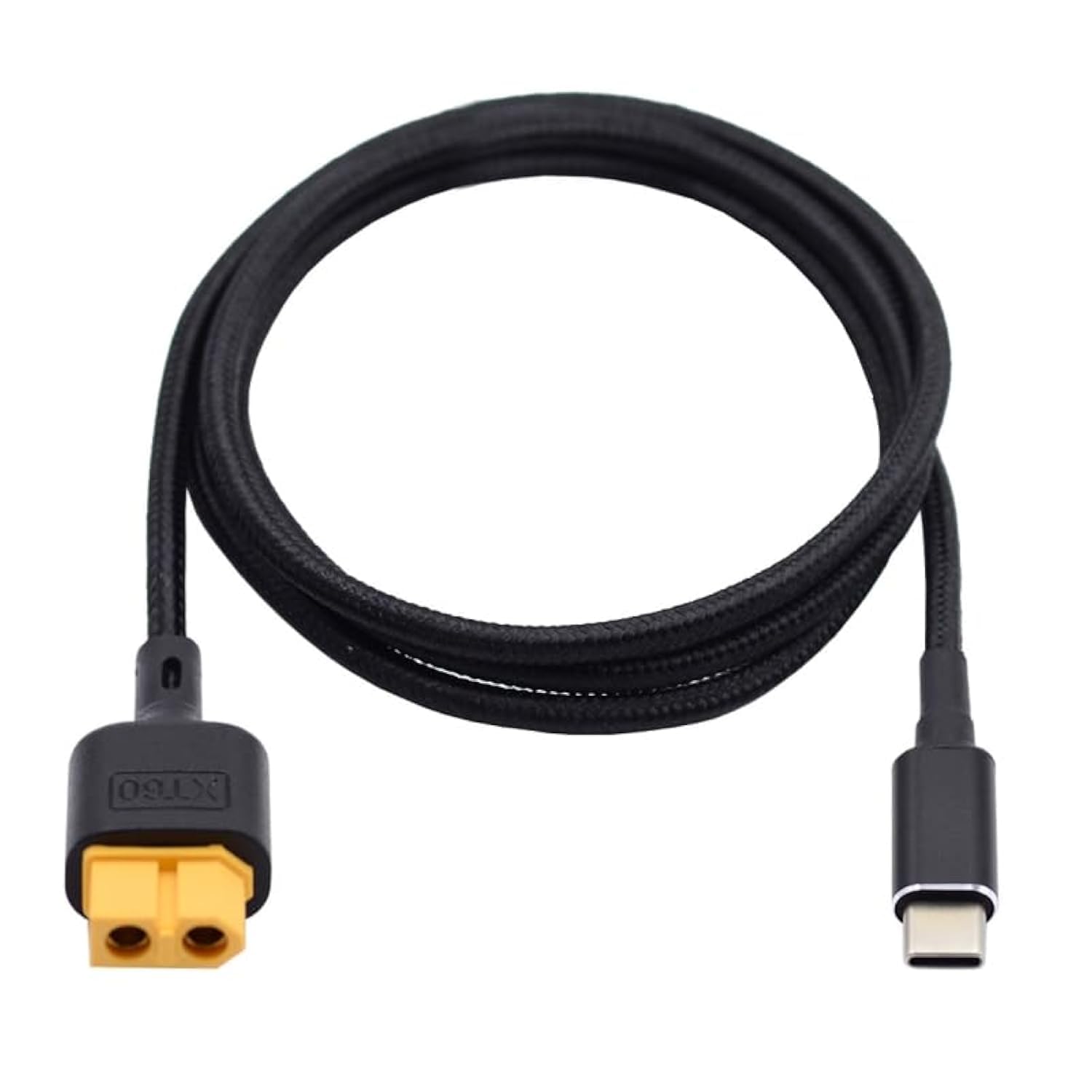 CY XT60 Power Cable 50cm USB-C Charger Cord SC100 Protocol XT60 to Type-C Fast Charging Cable for RC Lipo Battery Quadcopter Multicopter Aeromodelling
