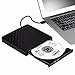 TJ8 External CD Drive-USB 3.0 Portable Slim CD DVD +/-RW Drive Writer/Rewriter/Burner,High Speed Date Transfer for WIN7/8/10/Linux/Mac OS Macbook Laptop Desktop Notebook