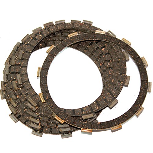 Caltric CLUTCH FRICTION PLATES Fits HONDA GL500 GL-500 Silver Wing 500 1981 1982