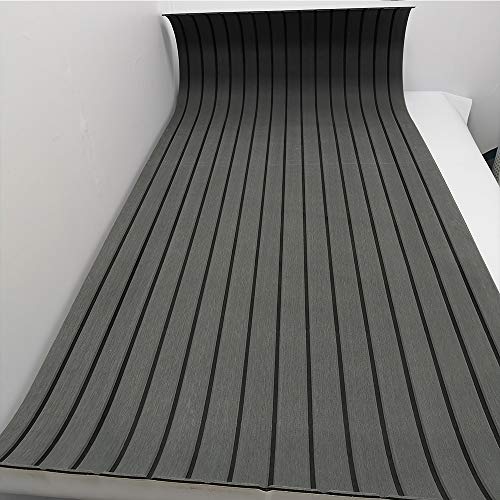 image for yuanjiasheng EVA Faux Teak Decking Sheet for Boat Yacht Non-Slip and S