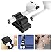 Airpods Accessories – Derhom Airpods Silicone Case Cover | Airpods Watch Band Holder | Headphone Accessories Bag[Include Anti-lost Strap/Keychain/ Ear Hooks] for Apple Airpod (Black)thumb 3