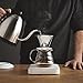 Stainless Steel Pour Over Coffee Dripper With Stand - Pour Over Coffee Maker / Coffee Filter Guarantees Bolder Flavors - Experience The Best Coffee With A Reusable Coffee Dripper Cone