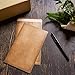 Juvale 50-Pack Vintage Antique Kraft Envelopes - 4.7 x 7.9 Inches