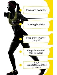 Chaleco moldeador para dama, de neopreno, para pérdida de peso, para sauna o sudor, para entrenar la cintura