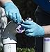 AMMEX Nitrile Industrial Disposable Gloves - Blue, 4 Mil, Latex Free, Powder Free, Industrial, Textured, Ambidextrous, Large, Box of 100