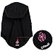 UPMALL Tactical Balaclava Full Face Mask Fleece Warm Winter Outdoor Sports Mask Wind-Resistant Hood Hat (Black)