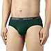 DAVID ARCHY Men's Underwear Bamboo Rayon Breathable Super Soft Comfort Lightweight Pouch Briefs No Fly in 4 Pack (M, Navy Blue/Olive Green)