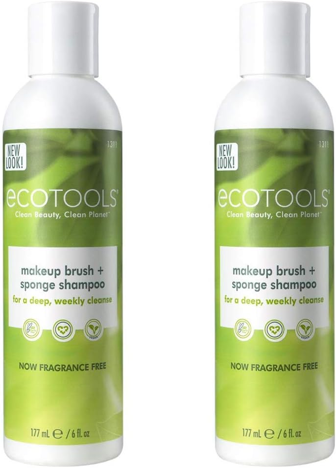Ecotools Makeup Brush Cleansing Shampoo, 6 Ounce, 2 Count Amazon.ca