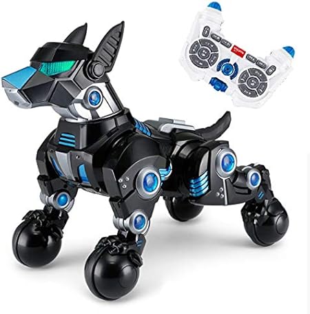 blue robot dog