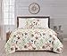 Great Bay Home Twin/Twin XL Coastal Quilt Bedding Set, Summer Coastal Quilt with Sham, Beach 2-Piece Reversible All Season Bedspread Quilt Set. Lightweight Nautical Quilted Coverlet. Multi