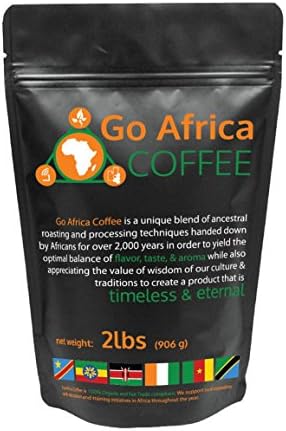 Go Africa Coffee 2Ib Bag (Whole Bean) Dark Roast