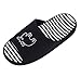 Urban CoCo Cartoon Animal Knitted Cotton Skidproof House Slippers (US size 5-7, Deep black)