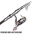 Sougayilang Spinning Fishing Reels with Left/right Interchangeable Collapsible Wood Handle Powerful Metal Body 5.2:1/5.1:1 Gear Ratio Smooth 11BB For Inshore Boat Rock Freshwater Saltwater Fishing
