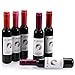 MS.DEAR 6 Pcs Wine Liquid Lipstick Lady Long Lasting Make Up Gloss Matte Lip Sticks Wine Bottle Cover, Best Gift Kit Ideas for Girlfriends, Women, Moms((1 Set)