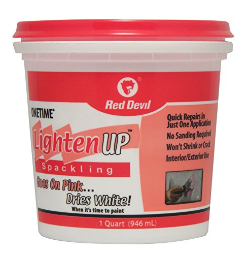 Red Devil 0574   Onetime Lighten Up, Quart, White