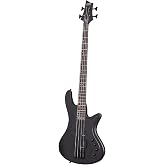 Schecter Stiletto Stealth - Satin Black, 4-String