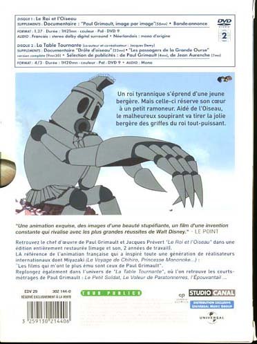 Amazoncom Le Roi Et Loiseau édition Collector Movies Tv