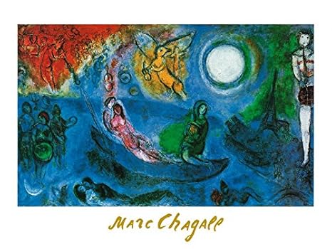 Marc Chagall Poster/Kunstdruck Il Concerto, 1957 80 x 60 cm