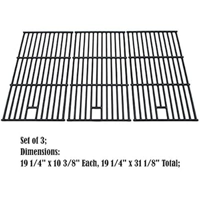 Direct store Parts DC123 Porcelain Cast Iron Cooking grid Replacement Brinkmann, Charmglow, Costco Kirkland, Jenn Air, Members Mark, Nexgrill, Perfect Flame, Sams Club Gas Grill