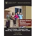 Modern School Business Administration: A Planning Approach (Peabody College Education Leadership Series)