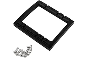 RZXYLRC LCG Winch Dual Servo Mounts Bracket for 1/10 RC Rigs Crawler Capra SCX10 II Axle Comp TGH Rails LCG Chassis Kit Upgrade Part (Black)