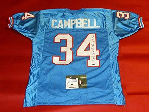 earl campbell oilers jersey
