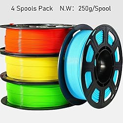 1.75mm 3D PLA Filament 4 in 1