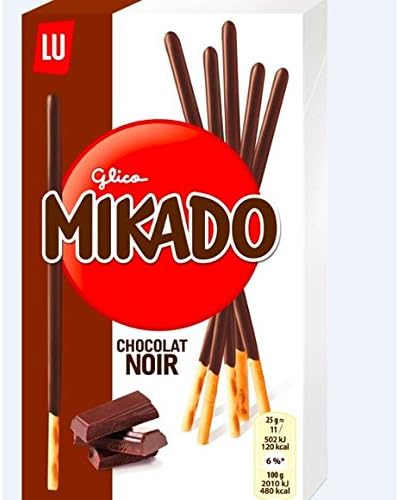 Mikado Dark Chocolate Sticks - Gourmet Chocolat Noir Treats
