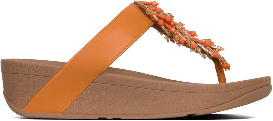 fitflop orange sandals