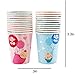 102 Piece Gender Reveal Party Supplies Set Including Banner, Plates, Cups, Napkins, and Tablecloth, Serves 25