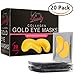 IAMBEAUTY 20 Pairs Collagen 24K Gold Eye Masks - Reduce Dark Circles and Puffiness - Eye Treatment Pads Patches - Anti-aging and Wrinkle Care