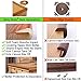 BABY MATE New Generation Baby Proofing Edge Guards & Corner Guards Set(20' Feet/6M Edges & Tapes + 4 Corners, Light Oak) - Child Proof Corner Guard Foam Bumper Kit Roving Bumpers for Coffee Table NGT