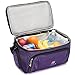 MOJECTO Large Cooler Bag. Two Insulated Compartment, Heavy Duty Fabric, Thick Insulation, 2 Heat Sealed Soft Peva Liner, Many Pockets, Strong Double Zipper, Padded Straps. for Men Women