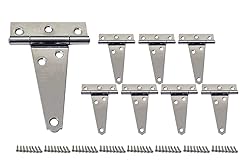 QCAA Stainless Steel Heavy Tee Hinge, 4" x 3-1/8" x