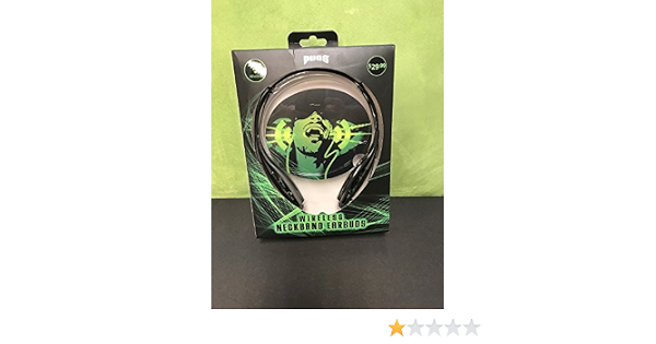 Pugs WIRELES Neckband Earbuds Black 