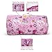 Bambino Bliss Kids Nap Mat with Removable Pillow - Soft, Lightweight Mats, Easy Clean Toddler Nap Pad for Preschool, Daycare, Kindergarten - Children Sleeping Bag (Princess)