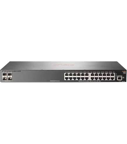 【新品未使用】HPE Aruba 2930F 48G PoE+ 4 SFP HP JL256A - HP Aruba 2930F 48-Port PoE Switch (48x1G BASE-T PoE,